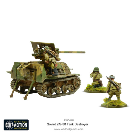 Bolt Action Soviet ZIS-30 Tank Destroyer