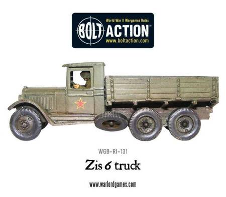 Bolt Action Soviet Zis 6 truck