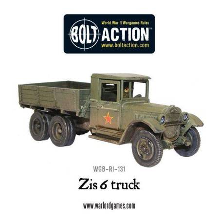 Bolt Action Soviet Zis 6 truck