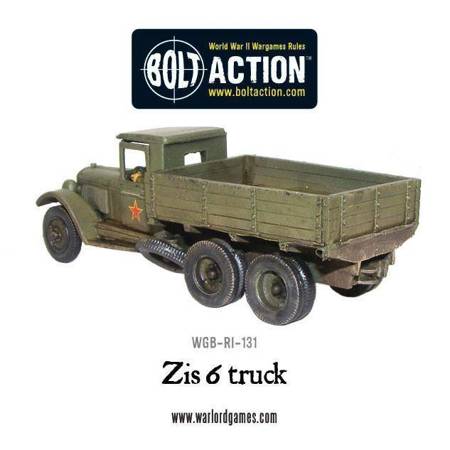 Bolt Action Soviet Zis 6 truck