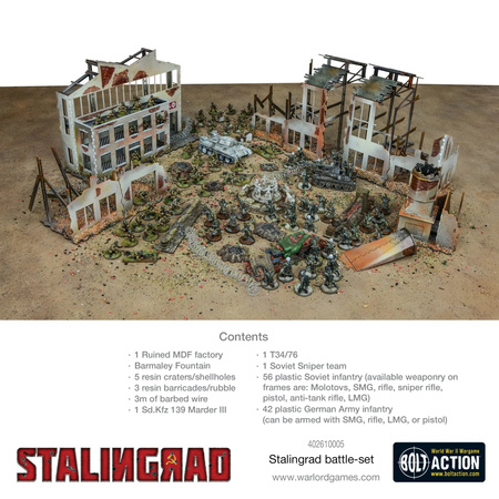 Bolt Action Stalingrad Battle Set - zestaw do makiety