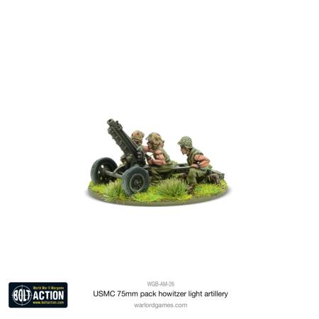 Bolt Action US Marines 75mm pack Howitzer light atrillery