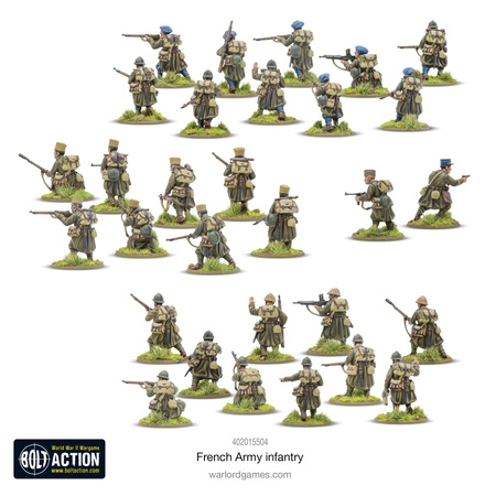 Bolt Action WWII French Army Infantry