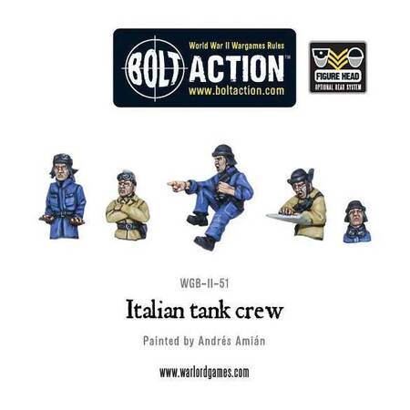 Bolt Action WWII Italian Tank Crew