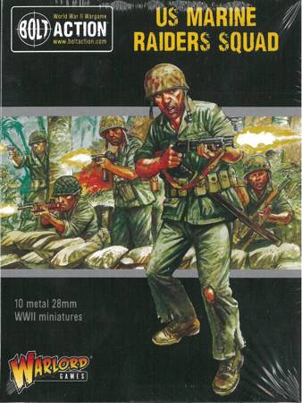 Bolt Action WWII US Marine Corps Raider Squad