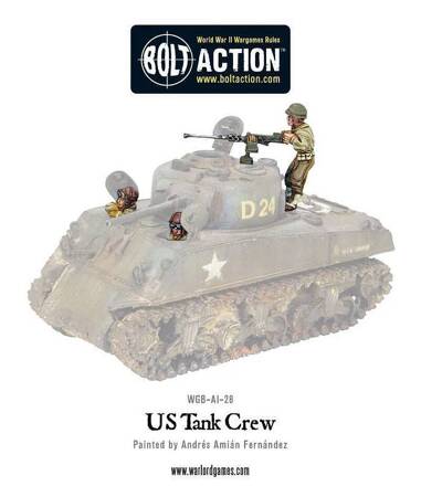 Bolt Action WWII US Tank Crew