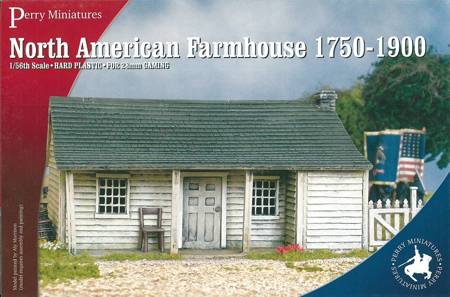 Budynek North American Farmhouse 1750-1900 28mm