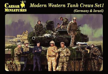 Caesar H102 Modern Western Tank crews set 1