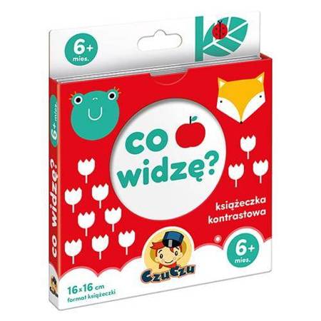 CzuCzu - Co Widzę? Książeczka Kontrastowa 6+ mies.