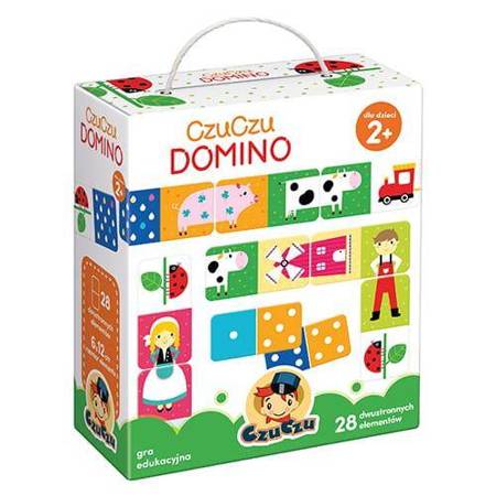 CzuCzu - Domino Czu Czu Gra Edukacyjna / 2+