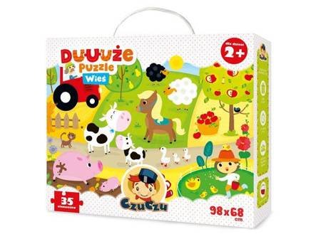 CzuCzu - Duuuże Puzzle - Wieś / 2+