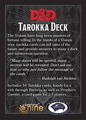 D&D Curse of Strahd Tarokka Deck / Klątwa Strahda [ENG]