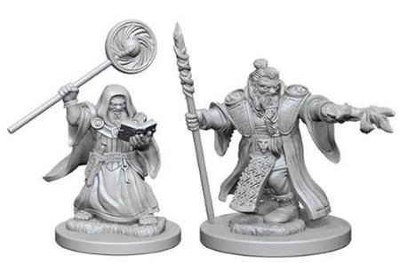 D&D Male Dwarf Wizard - Nolzur's Miniature