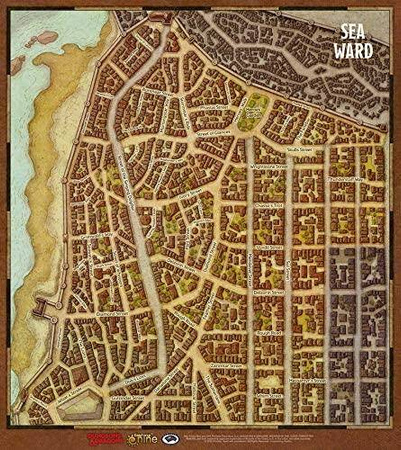 D&D Waterdeep Dragon Heist Map Set