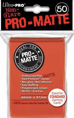 Deck Protector - Pro Matte Brzoskwinia - 50 szt