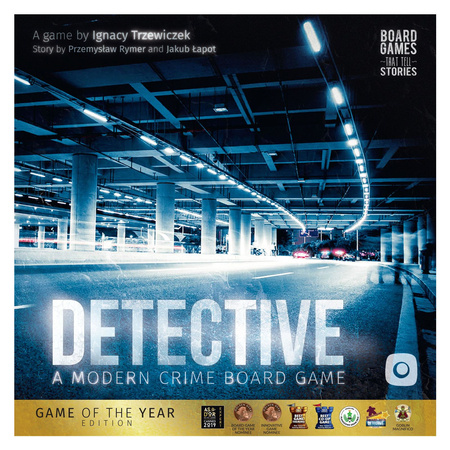 Detective A Modern Crime Board / Detektyw Kryminalna Gra Planszowa ENG