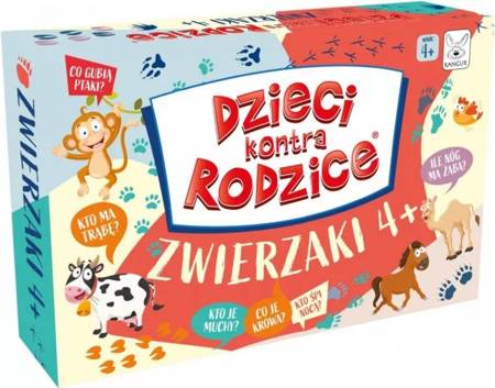 Dzieci kontra Rodzice: Zwierzaki 4+ (Kangur)