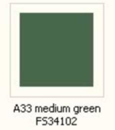 Farba Pactra A033 Medium Green FS 34102