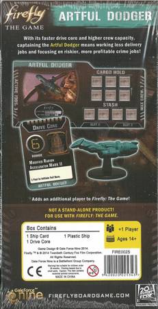 Firefly: The Game - Artful Dodger