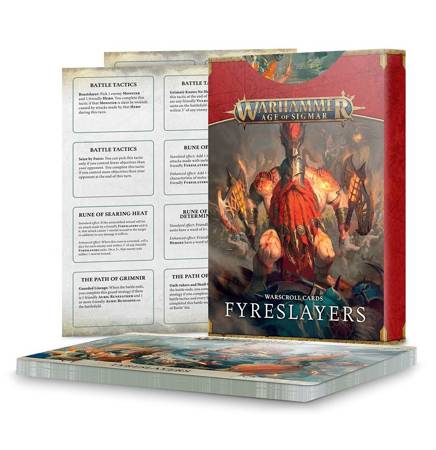 Fyreslayers Warscroll Cards - karty