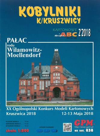 GPM 838 Pałac w KOBYLNIKACH k/ Kruszwicy 