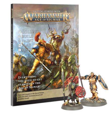 Getting Started With Warhammer Age of Sigmar - przewodnik startowy + 2 modele