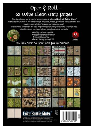 Giant Book of Battle Mats Revised RPG - mapy taktyczne