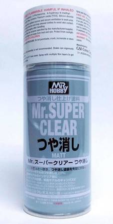 Gunze Mr.Super Clear Matt - lakier spray - B-514