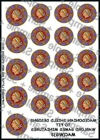 Hail Caesar Kalkomania MAC(WG)5 Macedonian Phalangite Shield Desing 5