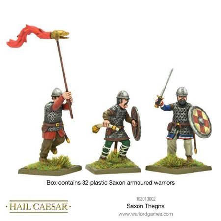 Hail Caesar Saxon Thegns / wojska anglo-saskie