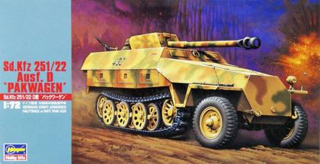 Hasegawa 31145 Sd.Kfz 251/22 Ausf. D 'Pakwagen'