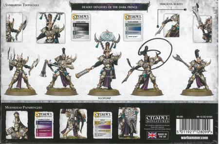 Hedonites of Slaanesh Myrmidesh Painbringers / Symbaresh Twinsouls