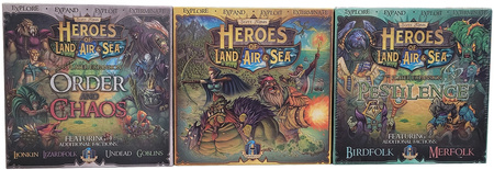 Heroes of Land, Air & Sea ENG Zestaw