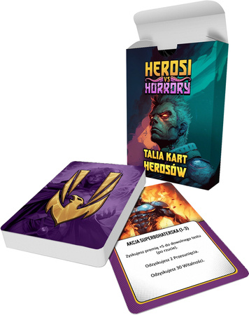 Herosi vs Horrory RPG Talia Kart Herosów