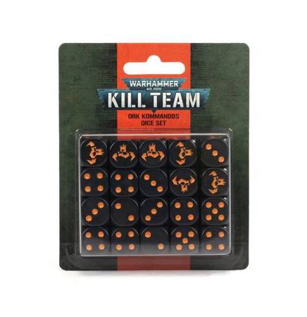 Kill Team Ork Kommandos Dice Set - zestaw kości