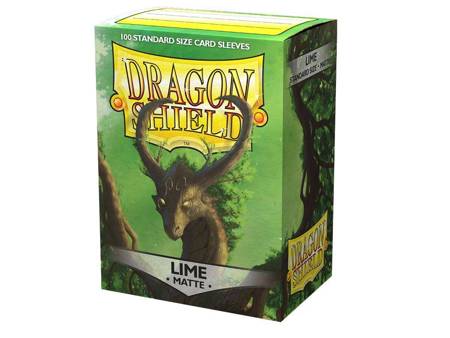 Koszulki Dragon Shield Lime Matte