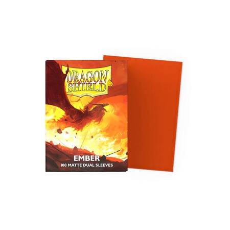 Koszulki Standard Dragon Shield Matte Dual Ember (100 sztuk)