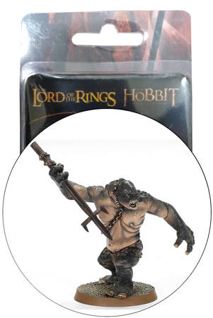 LOTR Cave Troll with Chain & Spear