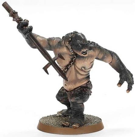 LOTR Cave Troll with Chain & Spear