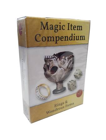 Magic Item Compendium Rings & Wondrous Items karty