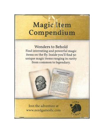 Magic Item Compendium Rings & Wondrous Items karty