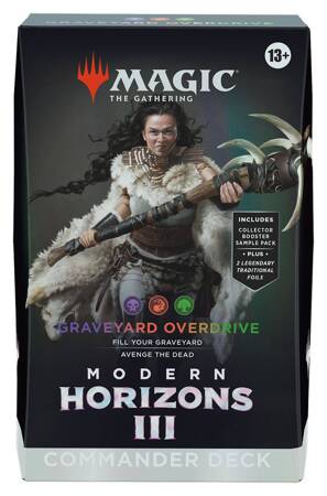 Magic: The Gathering Modern Horizons 3 Commander Graveyard Overdrive