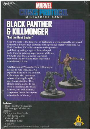 Marvel Crisis Protocol Black Panther & Killmonger