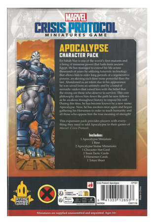 Marvel Crisis Protocol CP107 Apocalypse Character Pack