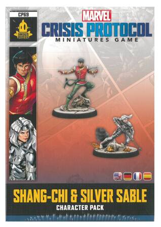 Marvel Crisis Protocol CP69 Shang-Chi & Silver Sable Character Pack