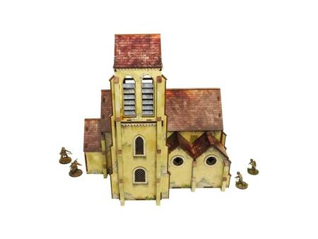 Micro Art H00132 WW2 Normandy Church (28 mm) - kościół