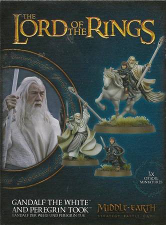 Middle-Earth SBG Gandalf The White and Peregrin Took