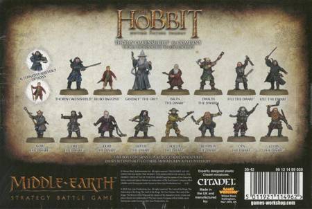 Middle-Earth SBG Thorin Oakenshield & Company