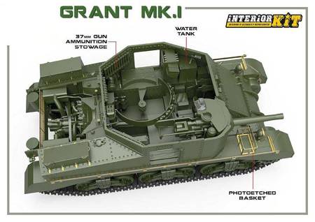 Mini Art 35217 Grant Mk.I - Interior Kit