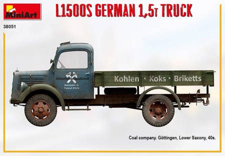 MiniArt 38051 L1500s German 1,5T truck